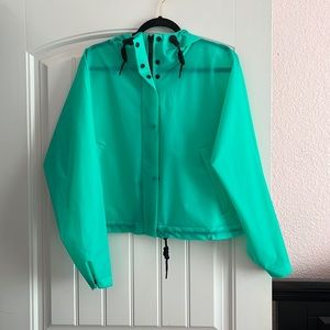 GREEN HUNTER RAIN JACKET